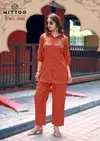 Cat Walk By Mittoo Viscose Weaving Western Co Ord Set Exporters In India
